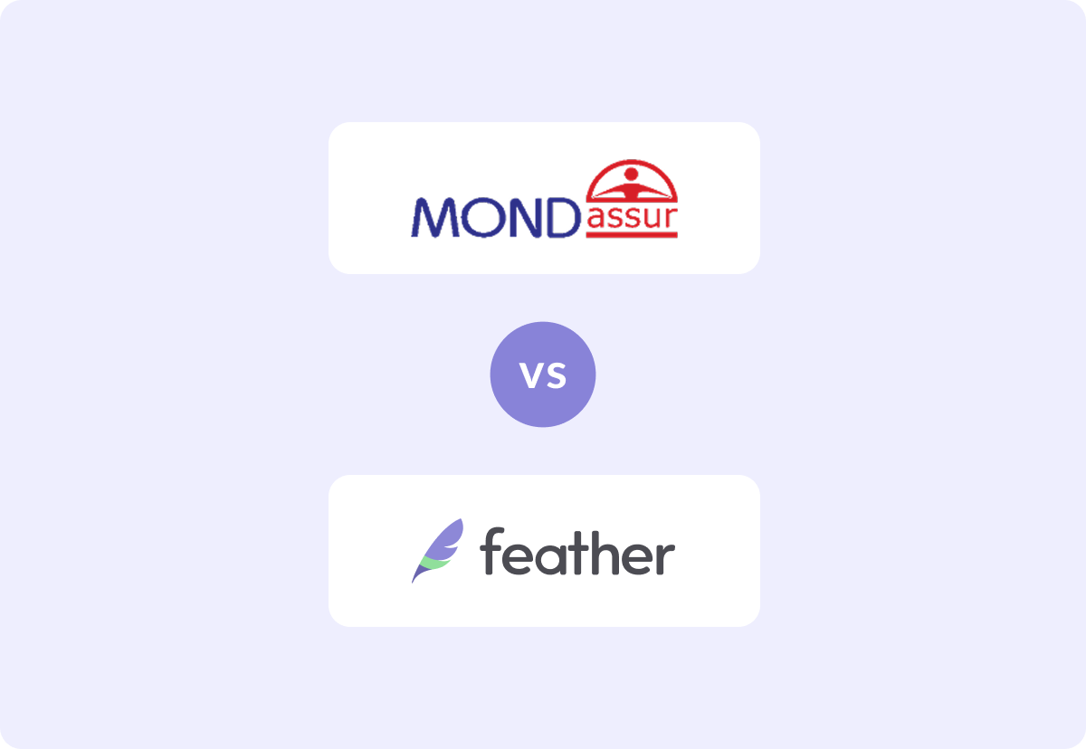 Image with Mondassur and Feather logos