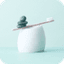An icon showing a toothbrush.