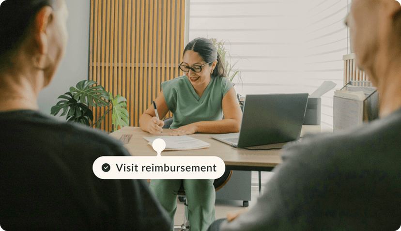 Consultation to a woman doctor