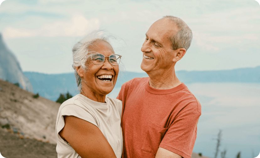 An older couple moving to Italy for their retirement.