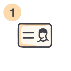 illustration of a card
