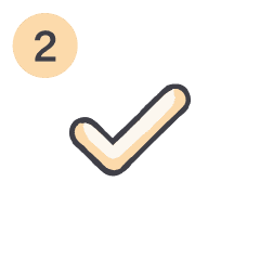 illustration of a check