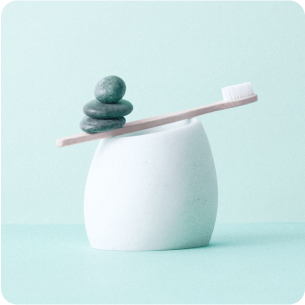 Illustration showing a toothbrush.